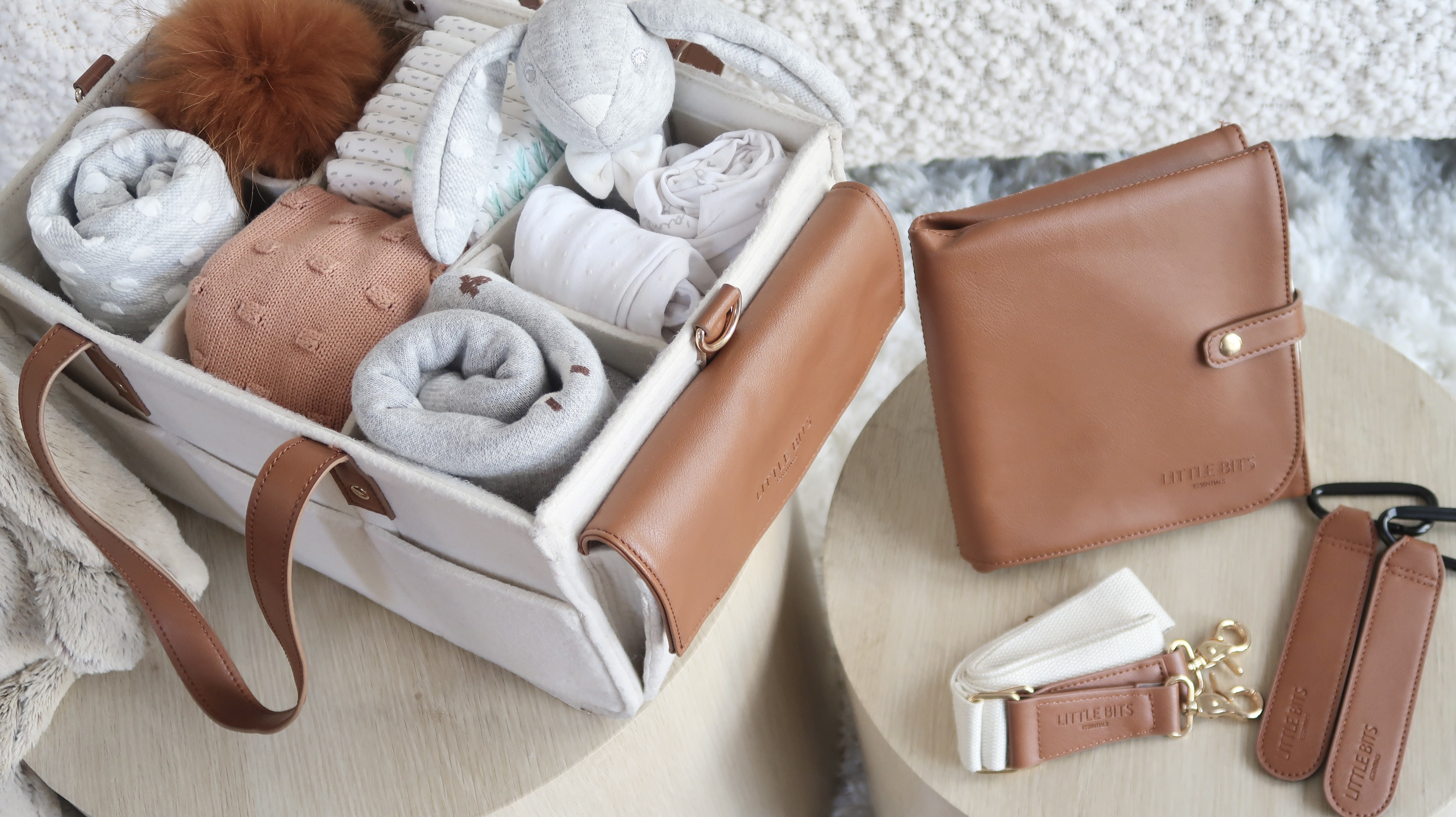 The Caddy Bag Bundle change mat pram